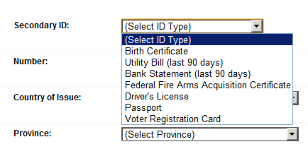 XE Trade: signup step 3