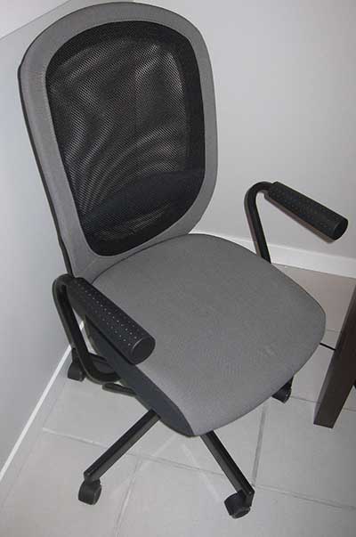 FLINTAN Office chair, black - IKEA