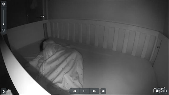 Using nest as deals a baby monitor